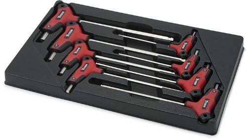 8 Piece SAE T Handle Hex Key Set U57642