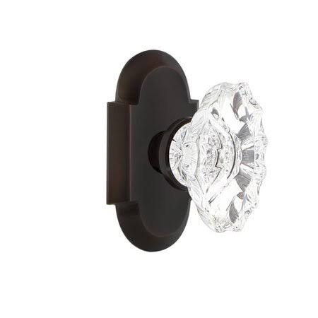 Double Dummy Door Knob with Cottage Plate Finish: Timeless Bronze I469791