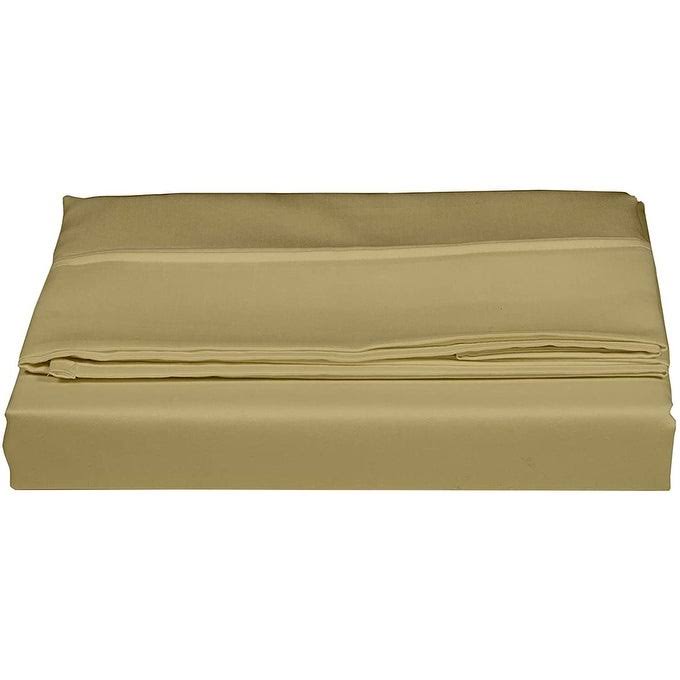 Full Sand Organic Cotton Sateen Flat Sheets S809