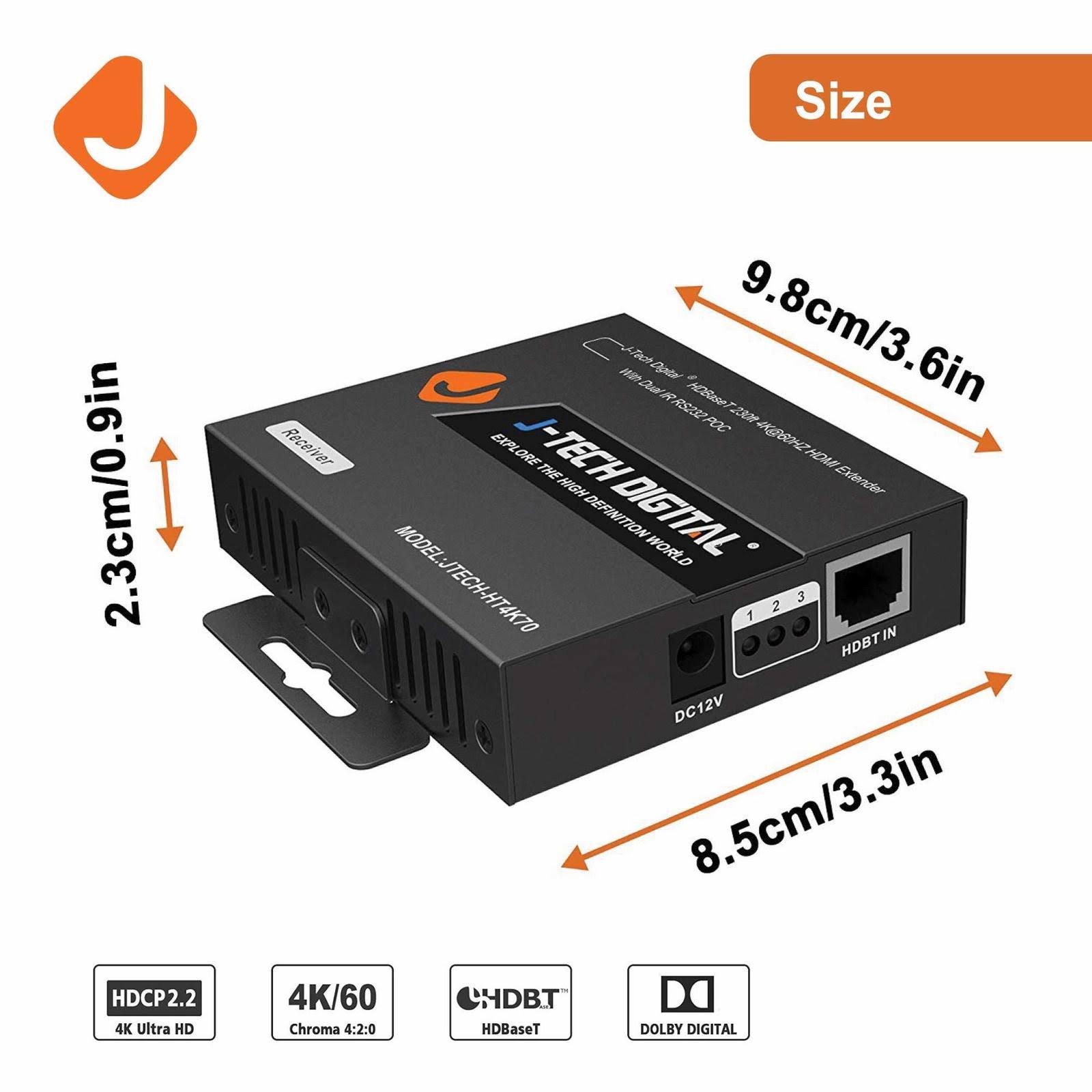 HDMI Extender 4K@60Hz Cat6 K203947