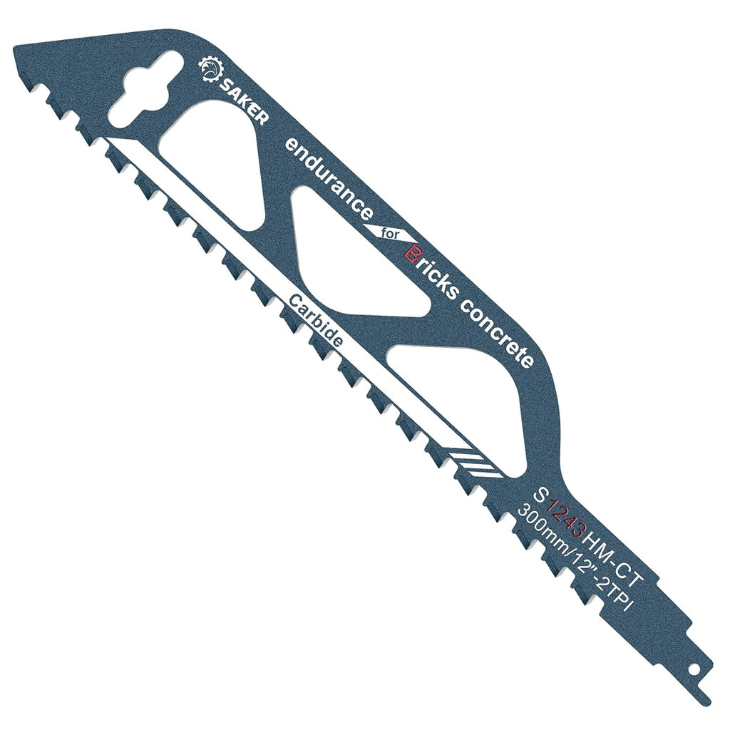 12”/300mm Pack of 2 Hard Alloy Reciprocating Saw Blades C13505