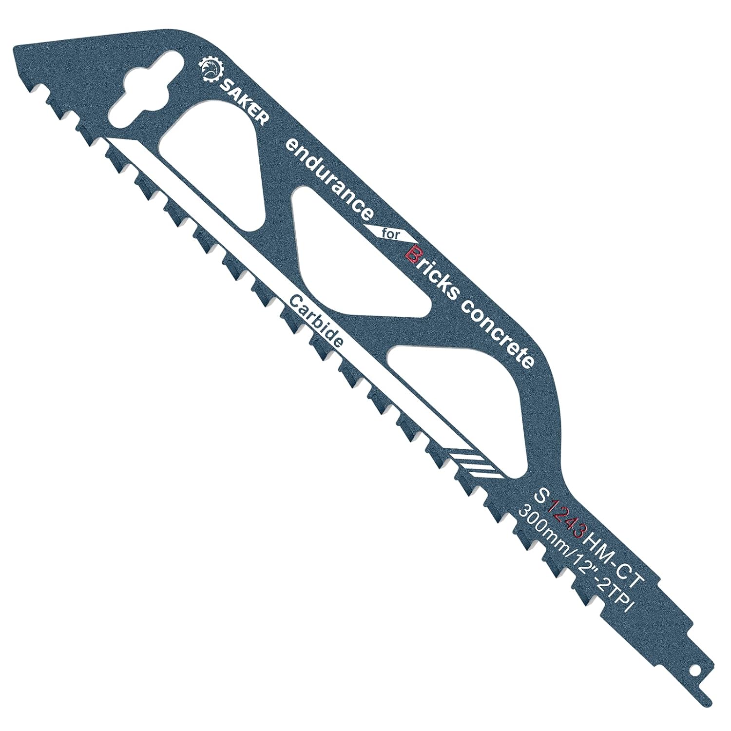 12”/300mm Pack of 2 Hard Alloy Reciprocating Saw Blades C13505