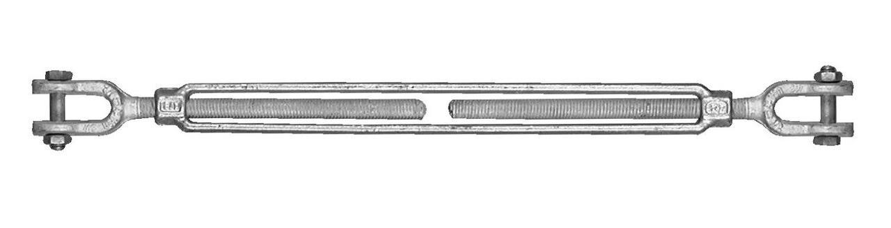 5/8in x 12in Jaw/Jaw Turnbuckle Galv M634377