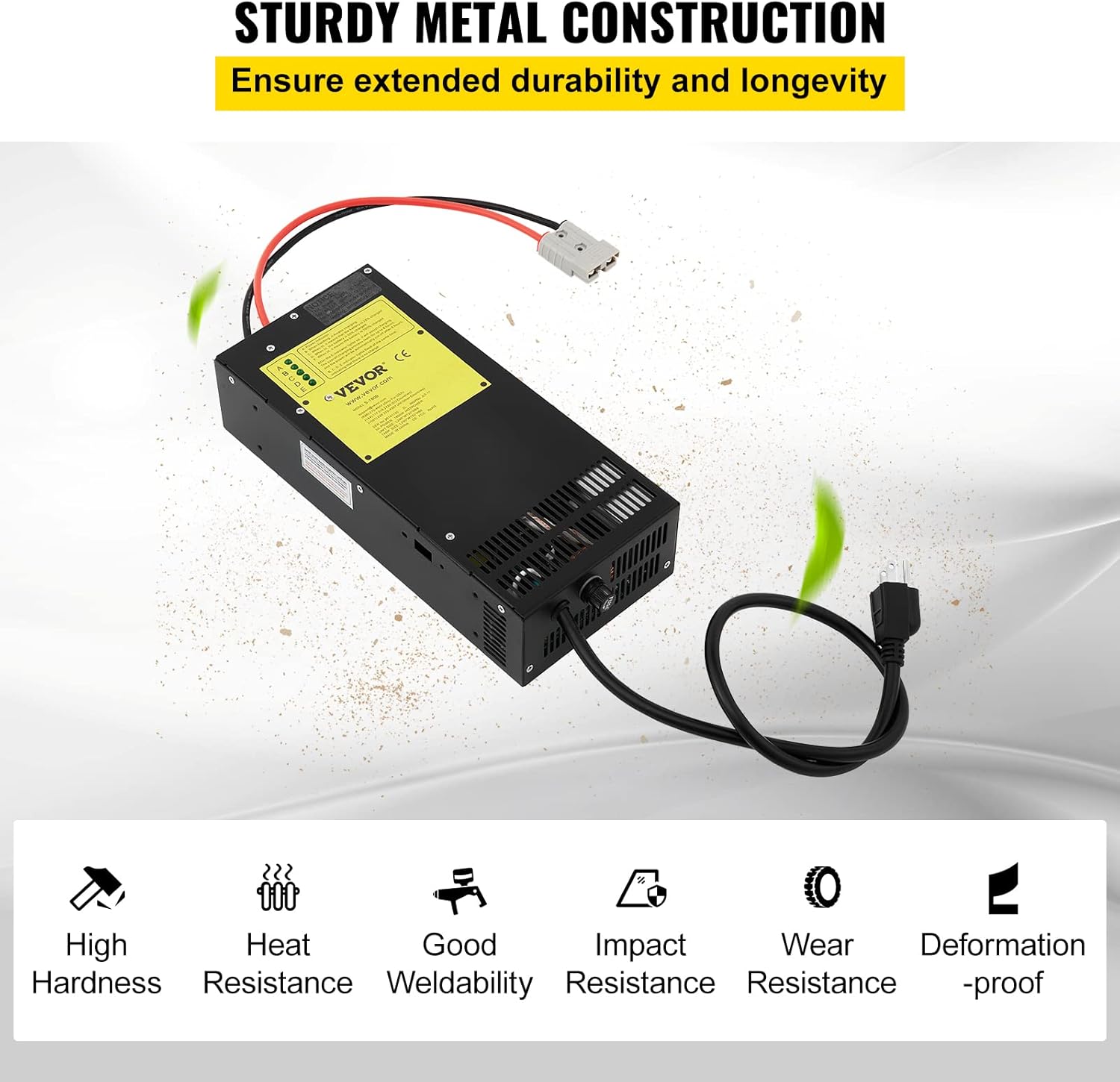 RV Power Converter Charger 110 Volt AC to 12 Volt DC 1500W N432556