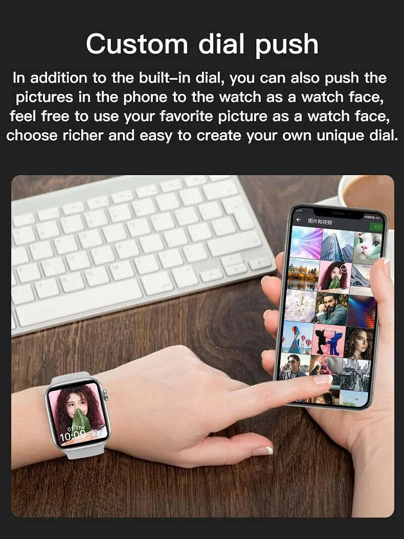 Smart Watch with 1.75'' Fitness Activity Tracker B379