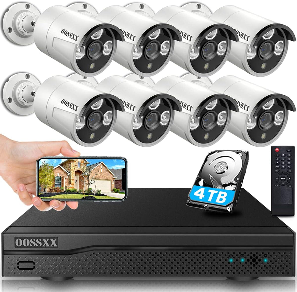 4K 8.0 Megapixel 130° Ultra Wide-Angle 2-Way Audio PoE Outdoor Security Camera X825199