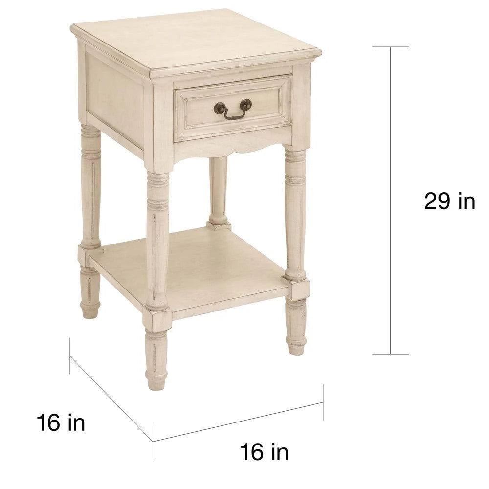 Antiqued Solid Wood Night Stand H648474