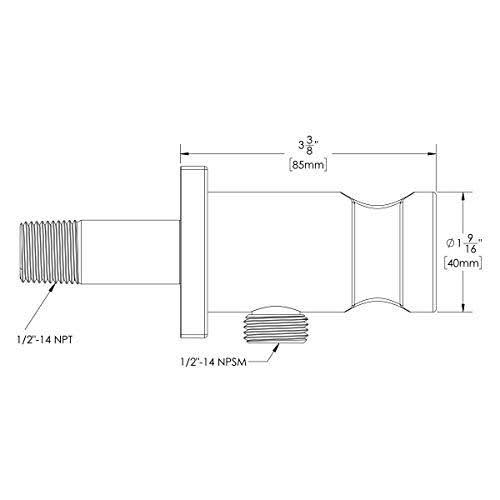 Matte Black Hand Shower Holder F434250