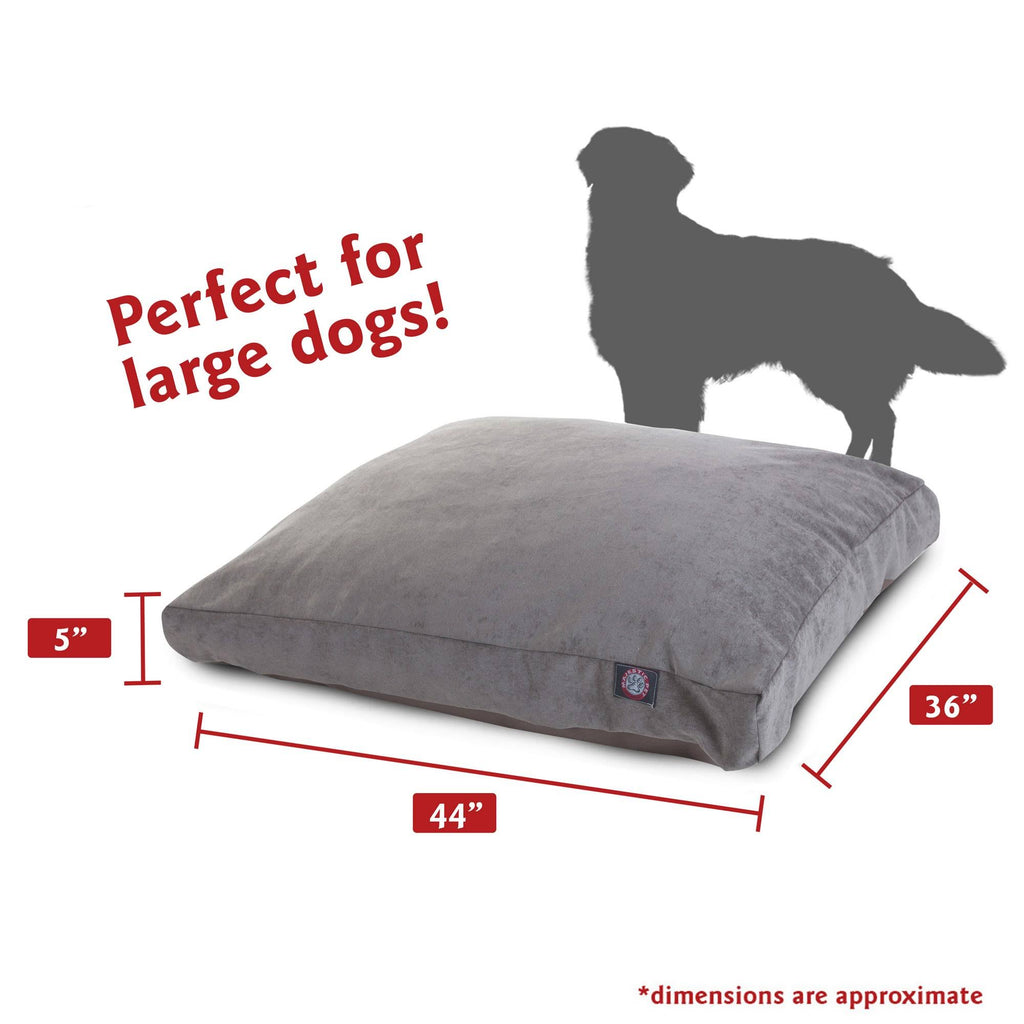 Large Orthopedic Memory Foam Rectangle Dog Bed Q38447
