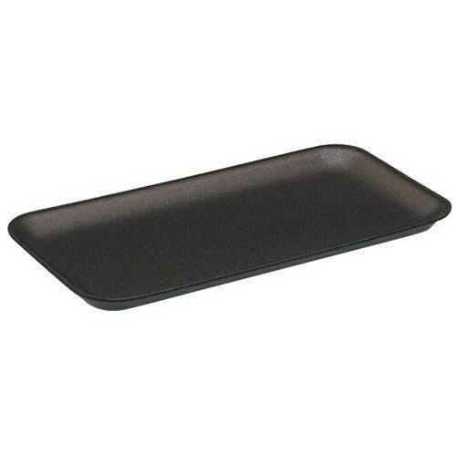 Black Foam Supermarket Tray, 1000/Case E337