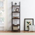 Gray Steel Ladder Bookcase Z735