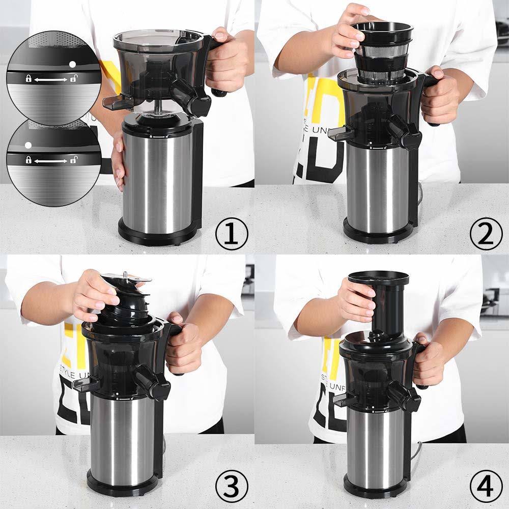 Portable Vertical Cold Press Juicer Y913233