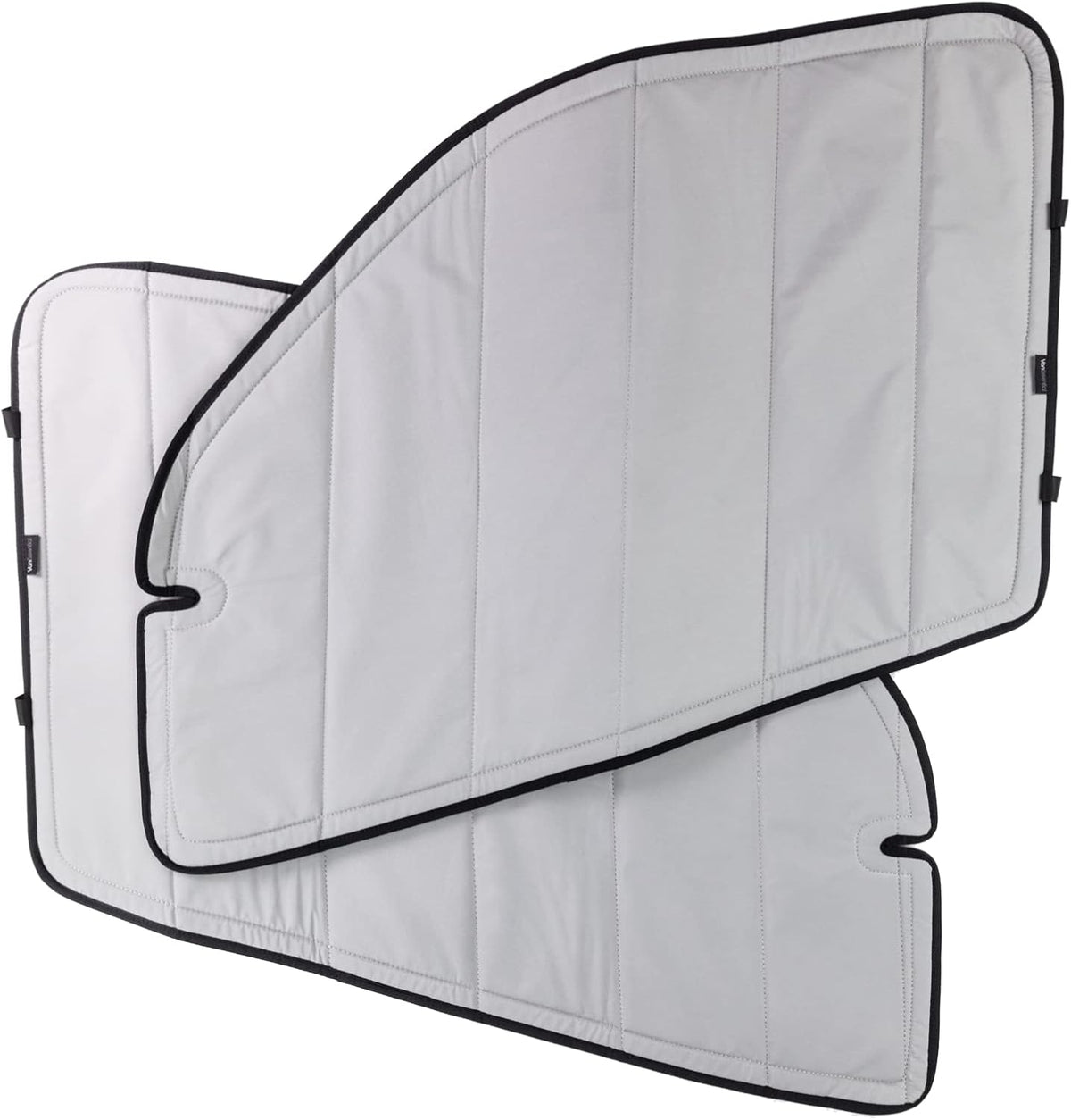 Charcoal Gray Insulated Blackout Front Door Covers (Pair) O127708