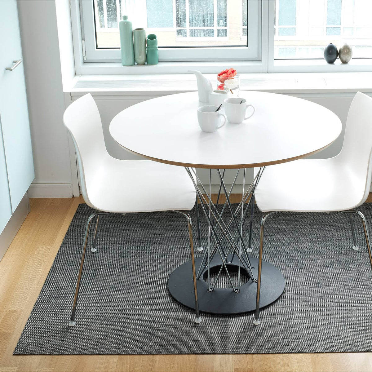 Basketweave Floormat - Carbon X4249
