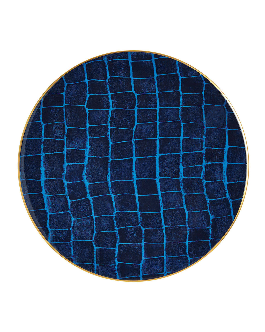 Sapphire Alligator Charger Plate S90809