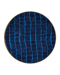 Sapphire Alligator Charger Plate S90809