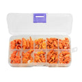 70 Pieces Snowman Noses Mini Toys Making Materials C4801