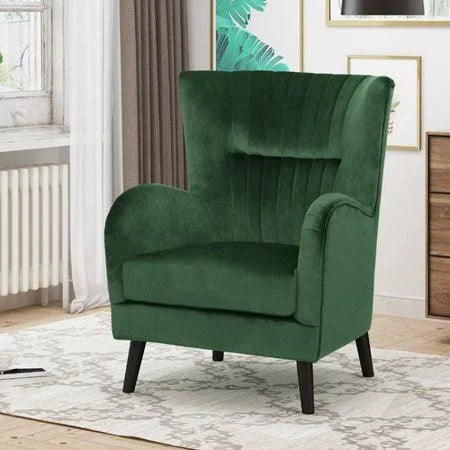 Brown Club Chair X383
