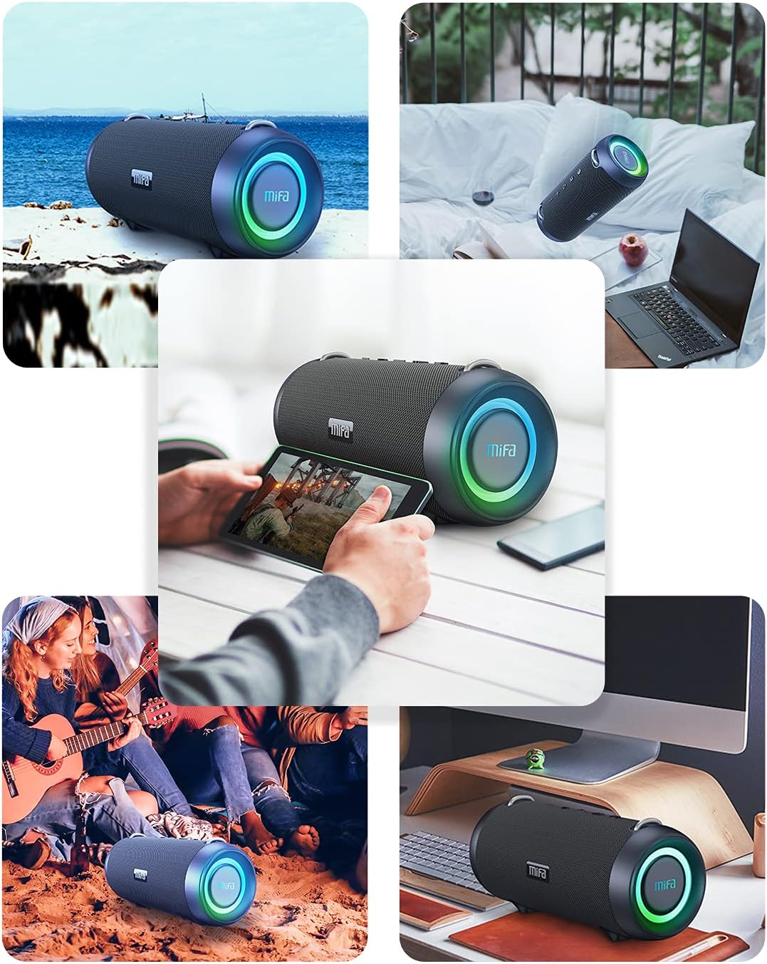 Portable Bluetooth Speaker with Protective Hardshell Case Z4532