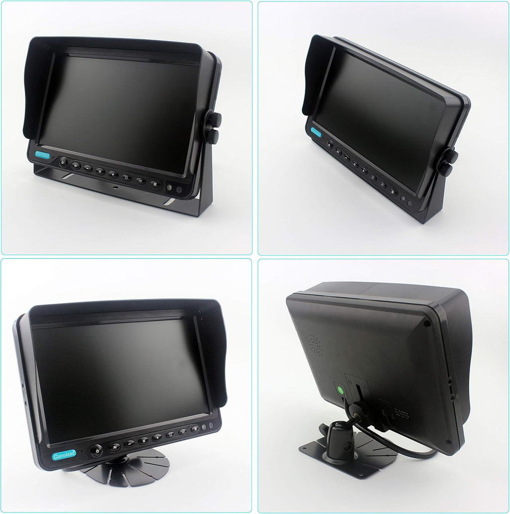 9 inch Quad Split Screen Heavy Vehicle Safety Camera System N17228