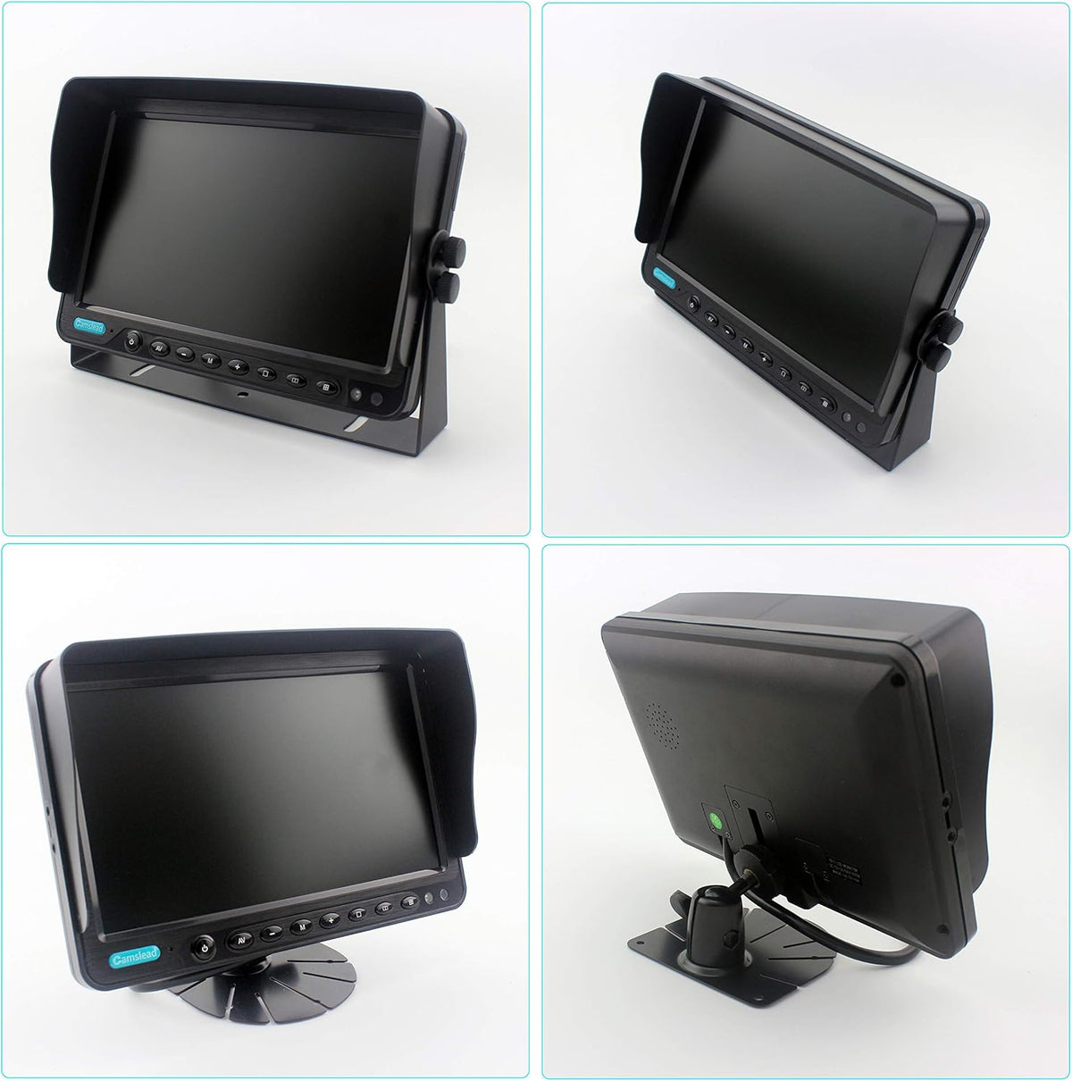 9 inch Quad Split Screen Heavy Vehicle Safety Camera System N17228