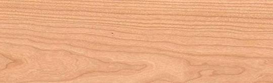 Cherry Sanded Rotary Cut Veneer Edgebanding .020x22 Thick 1-1/4x22 Wide 500& Long Kraft-Back X39564