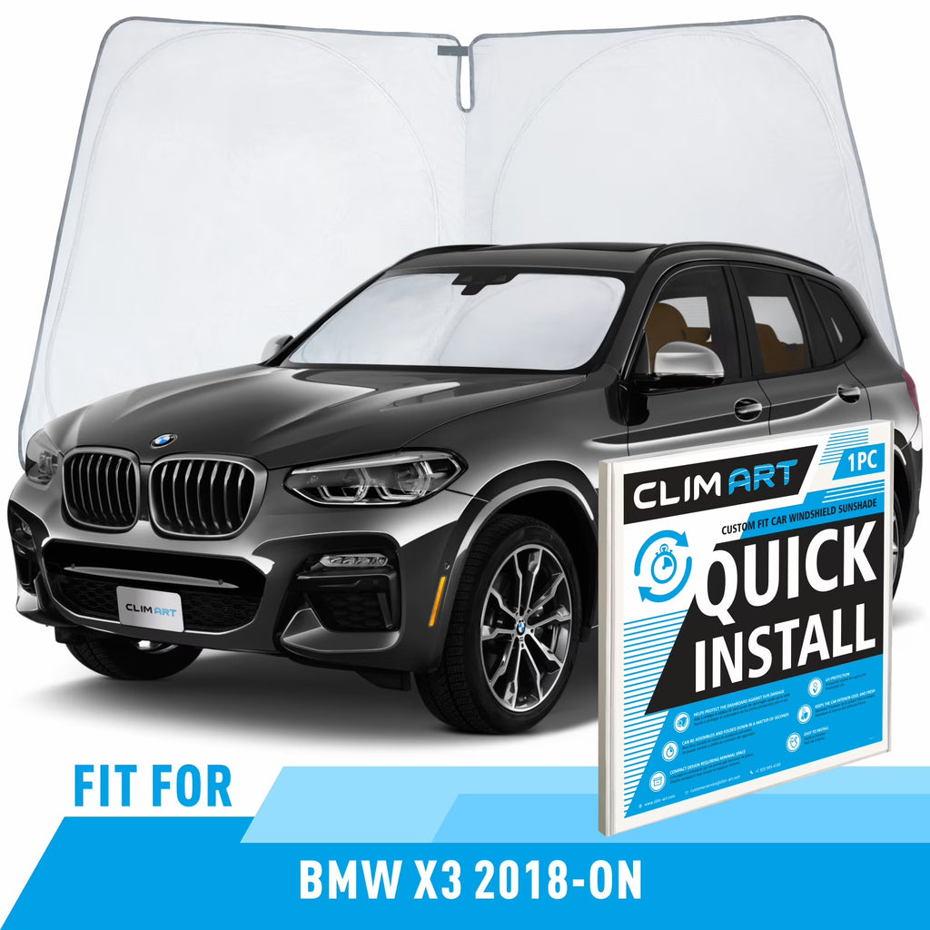 Windshield Sun Shade for BMW X3 2018-2024 W126290