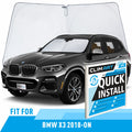 Windshield Sun Shade for BMW X3 2018-2024 W126290