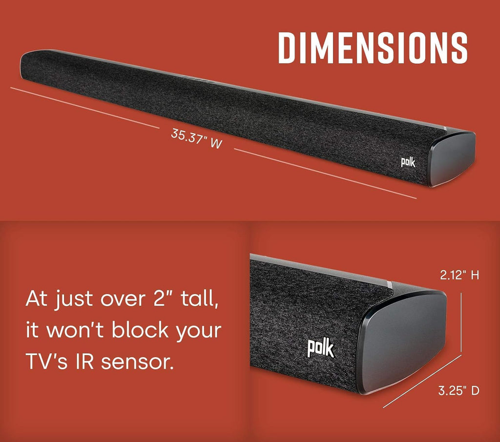 Ultra-Slim TV Sound Bar and Wireless Subwoofer with Built-in Chromecast T587136