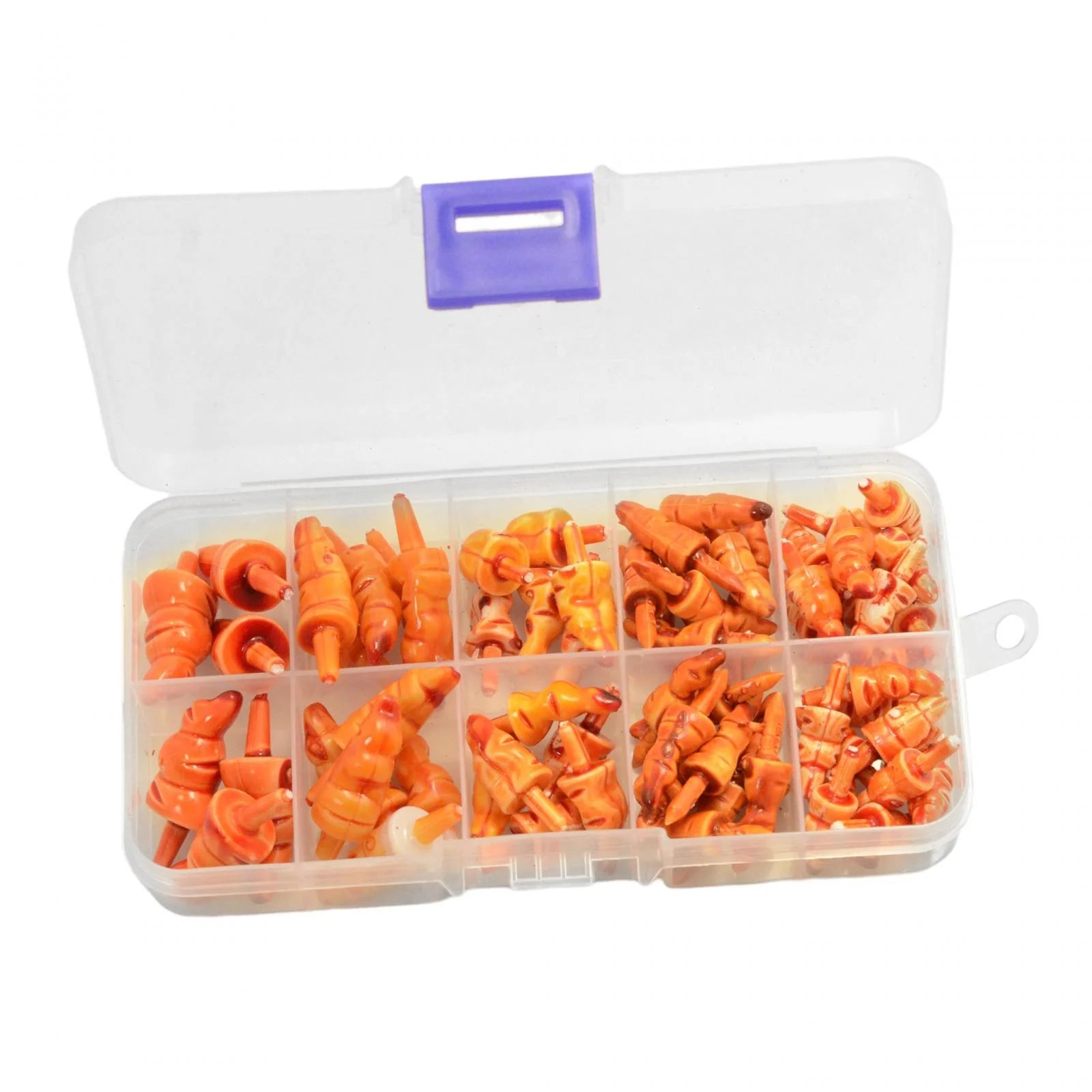 70 Pieces Snowman Noses Mini Toys Making Materials C4801