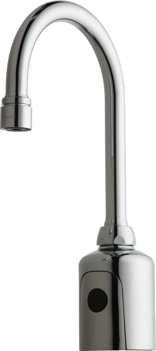 Chrome Electronic Metering Faucet with Infrared Sensor D733
