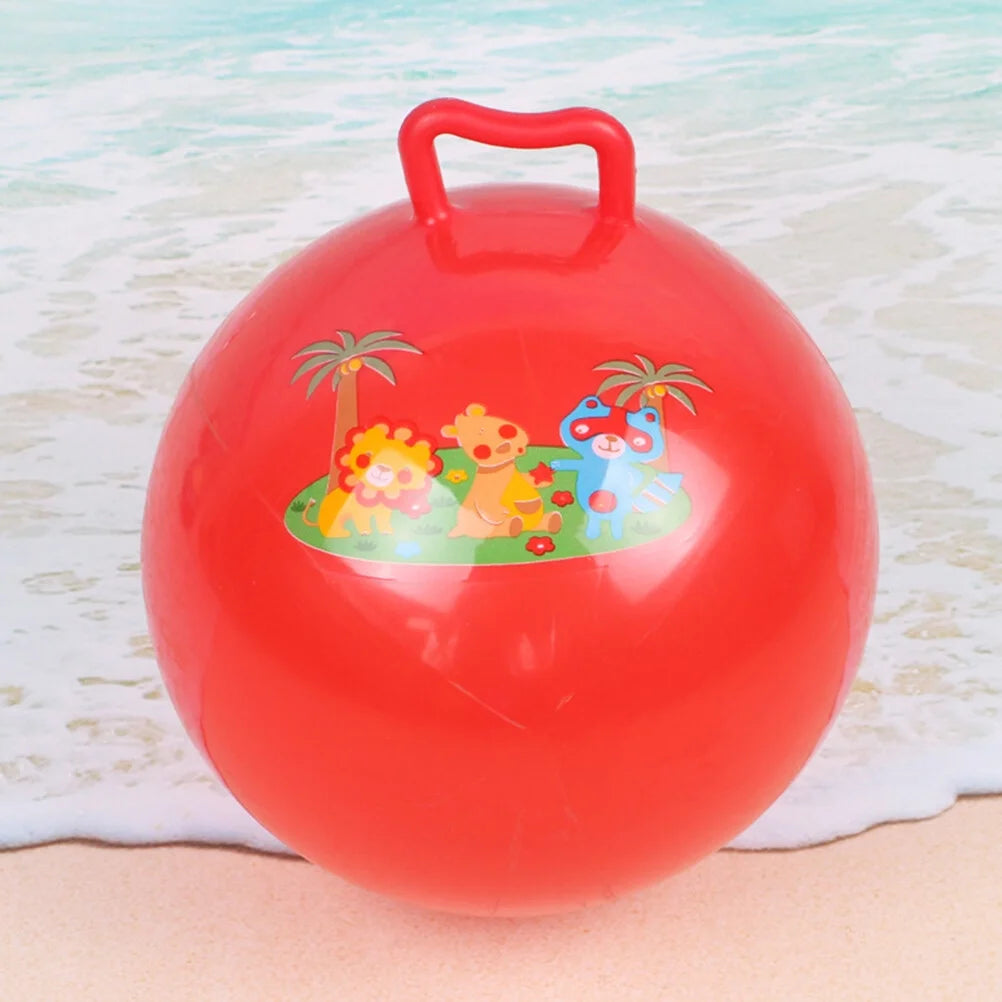 1PC Inflatable Bounce Hopper Hop Ball (25cm) Q665