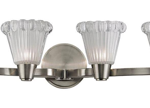 4 Light Bath Bracket, Satin Nickel C215