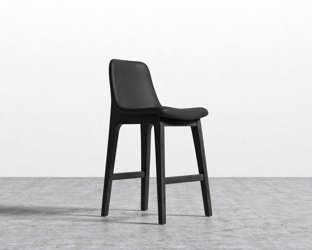 Natural Monaco Black Counter Stool A457375