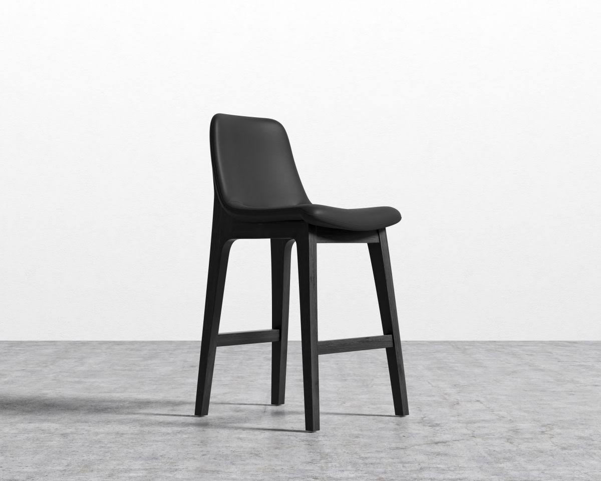 Natural Monaco Black Counter Stool A457375