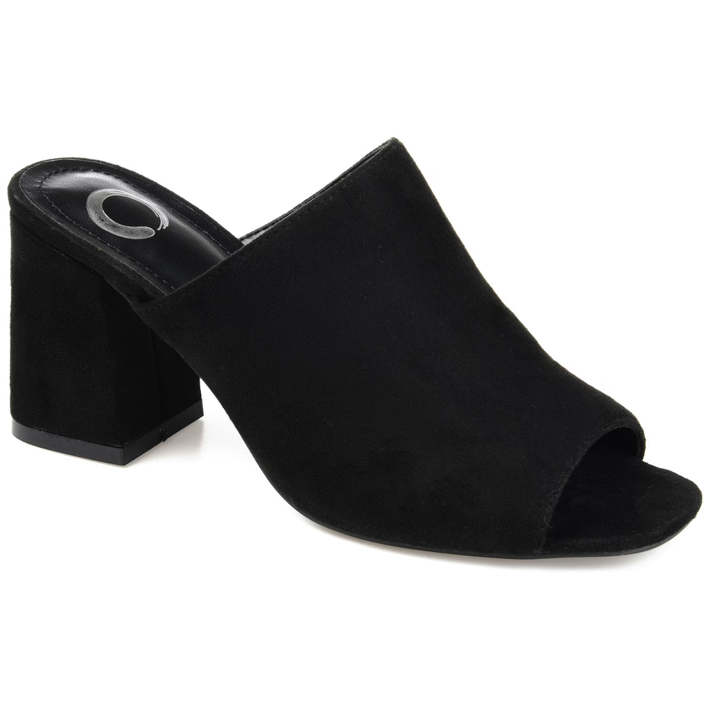Wide Width Peep Toe Block Heel Sandals H969