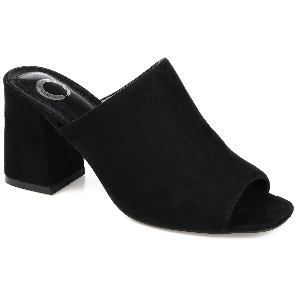 Wide Width Peep Toe Block Heel Sandals H969