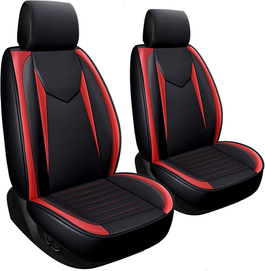 Black SUV Seat Covers with Faux Leather S62967
