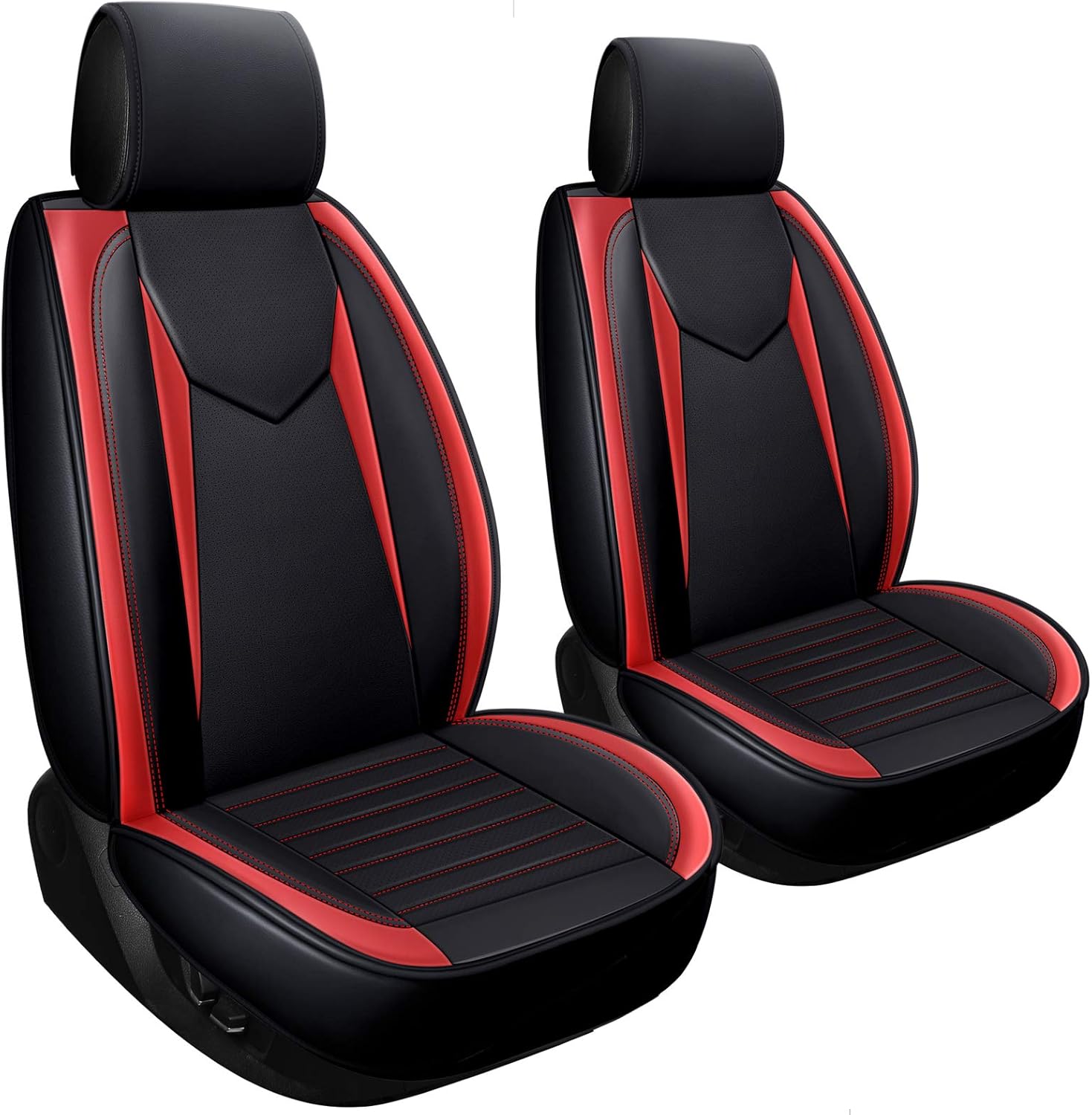 Black SUV Seat Covers with Faux Leather S62967