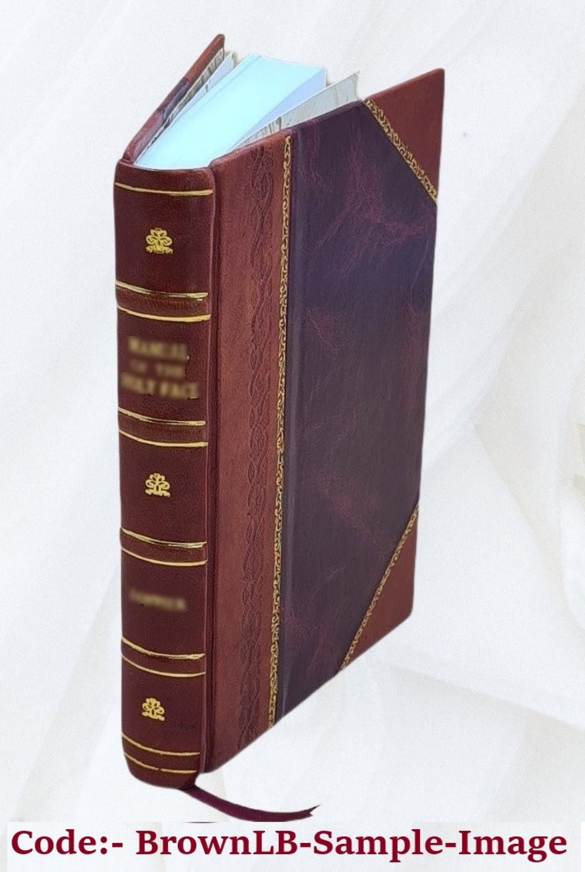 Leather Bound Book J803457