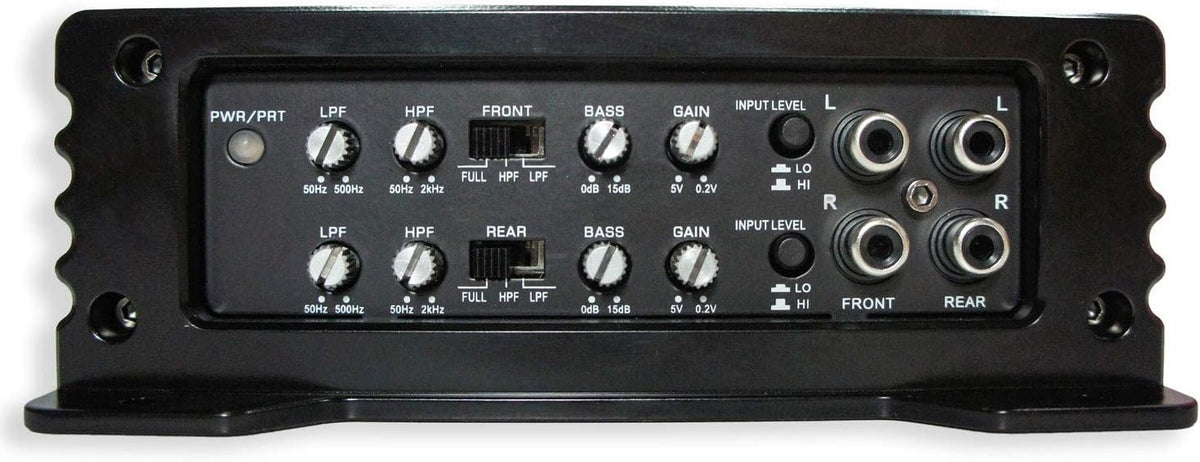 3 Way 4-Ohm Speakers with Amplifier and Replacement Harness G761