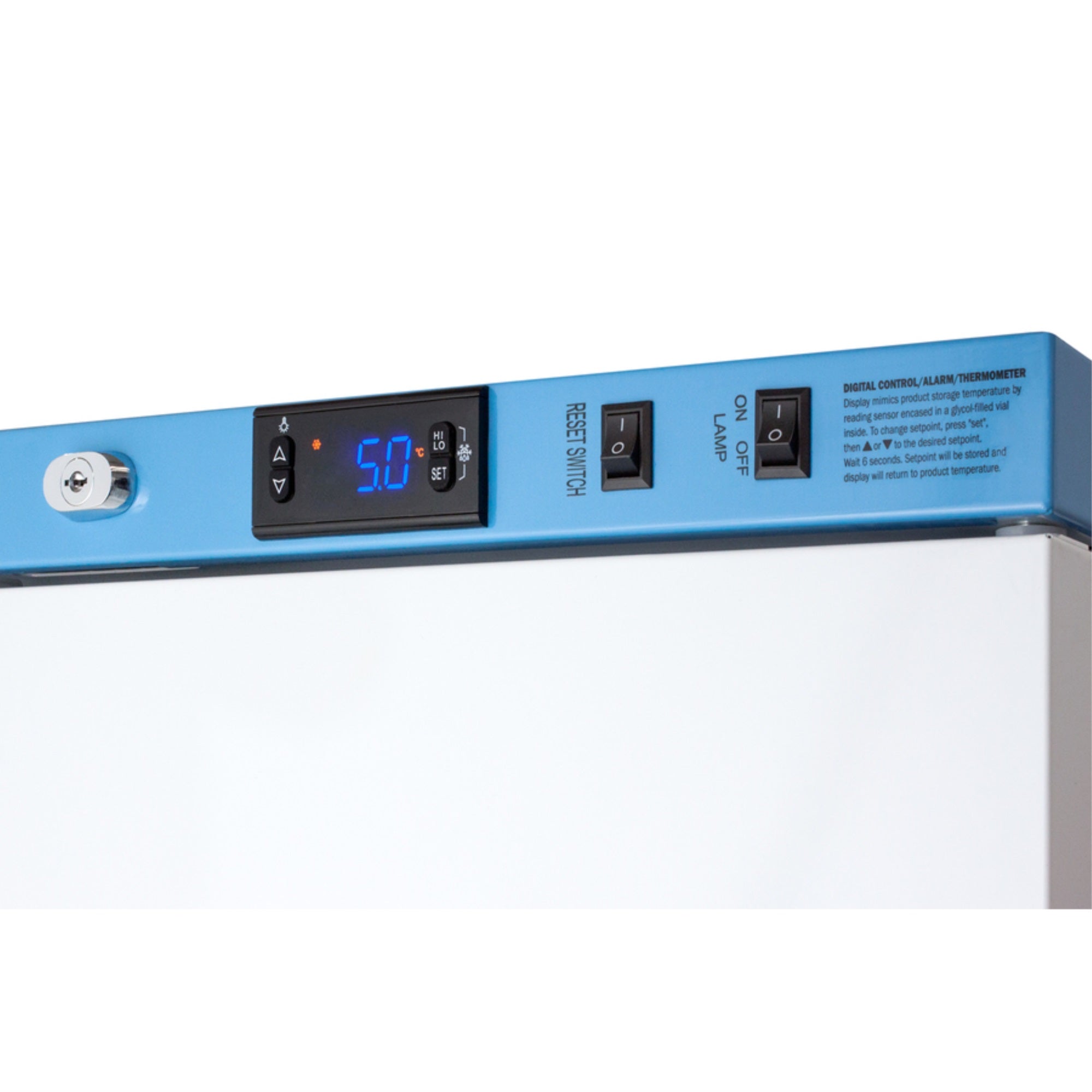 Pharma-Vac stacked vaccine refrigerator/freezer combination C6009