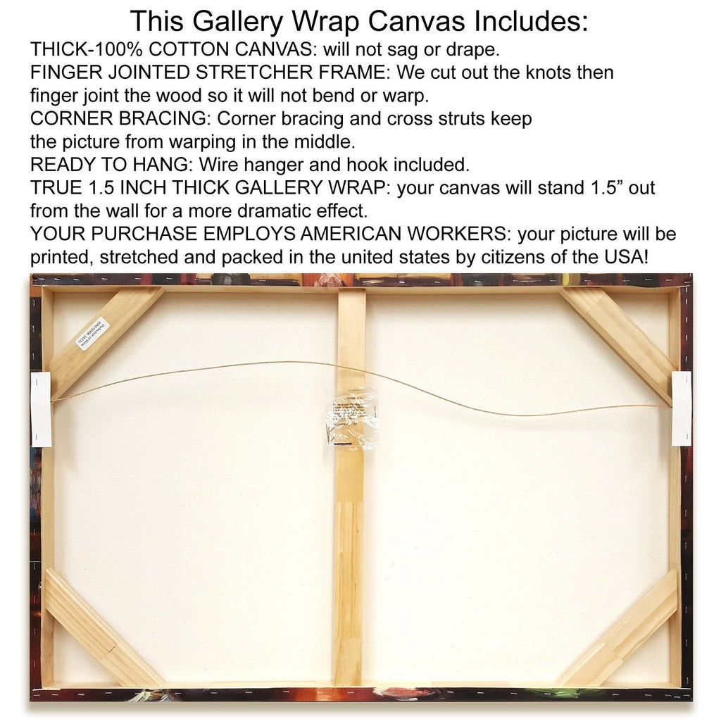 14 Giclee on Gallery Wrap Canvas O169