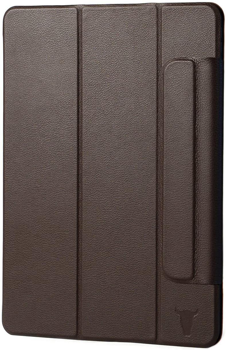 Magnetic Genuine Leather iPad Mini 6th Gen Case (Blue) T95977