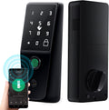 Silver Fingerprint Keypad Door Lock C8046