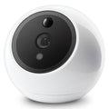 White Biometric Auto Tracking Security Camera W3862