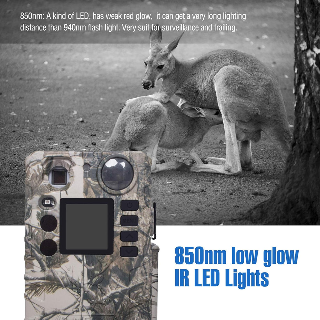 18MP Waterproof Wildlife Game Camera Pack of 2 E192