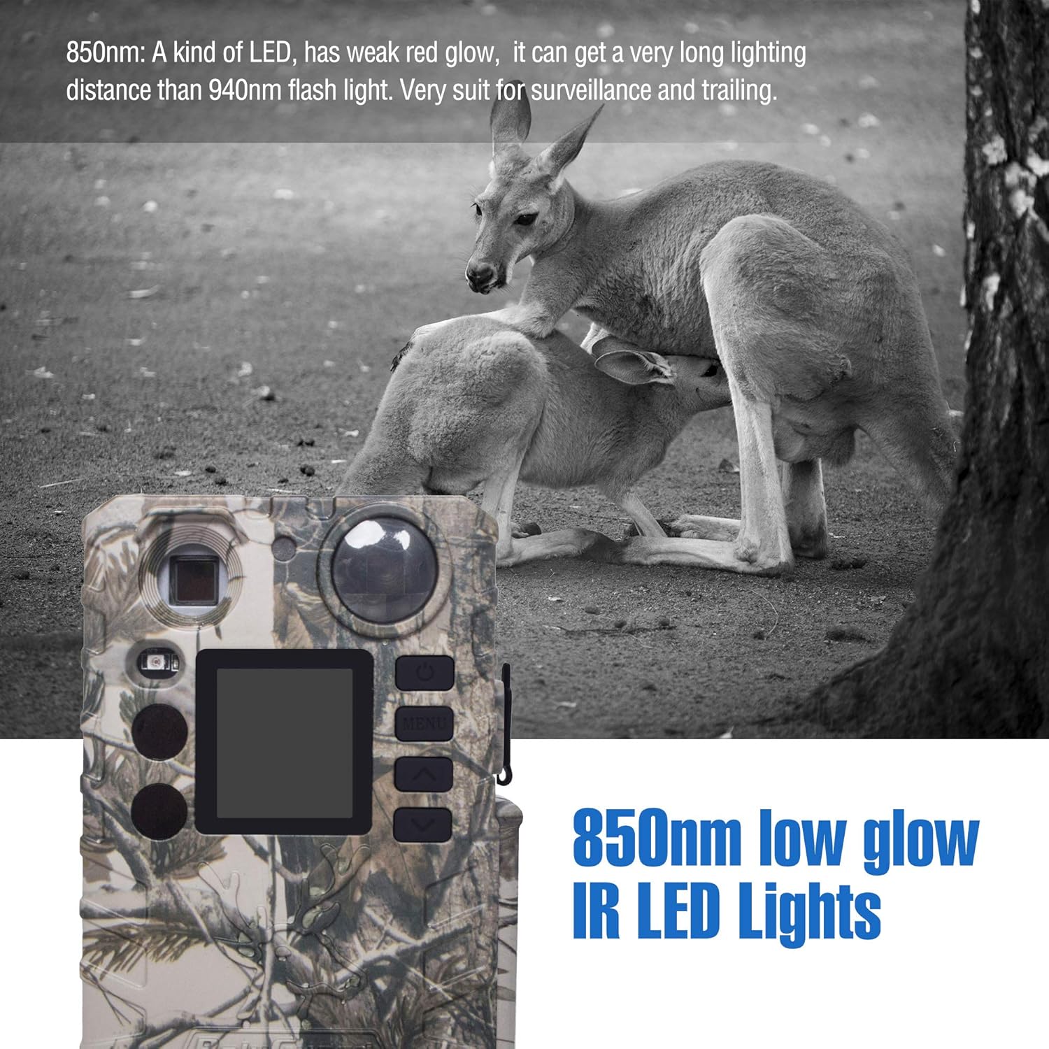 18MP Waterproof Wildlife Game Camera Pack of 2 E192