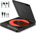 Portable Rechargeable CD Player with Dual Headphones Jack M185328