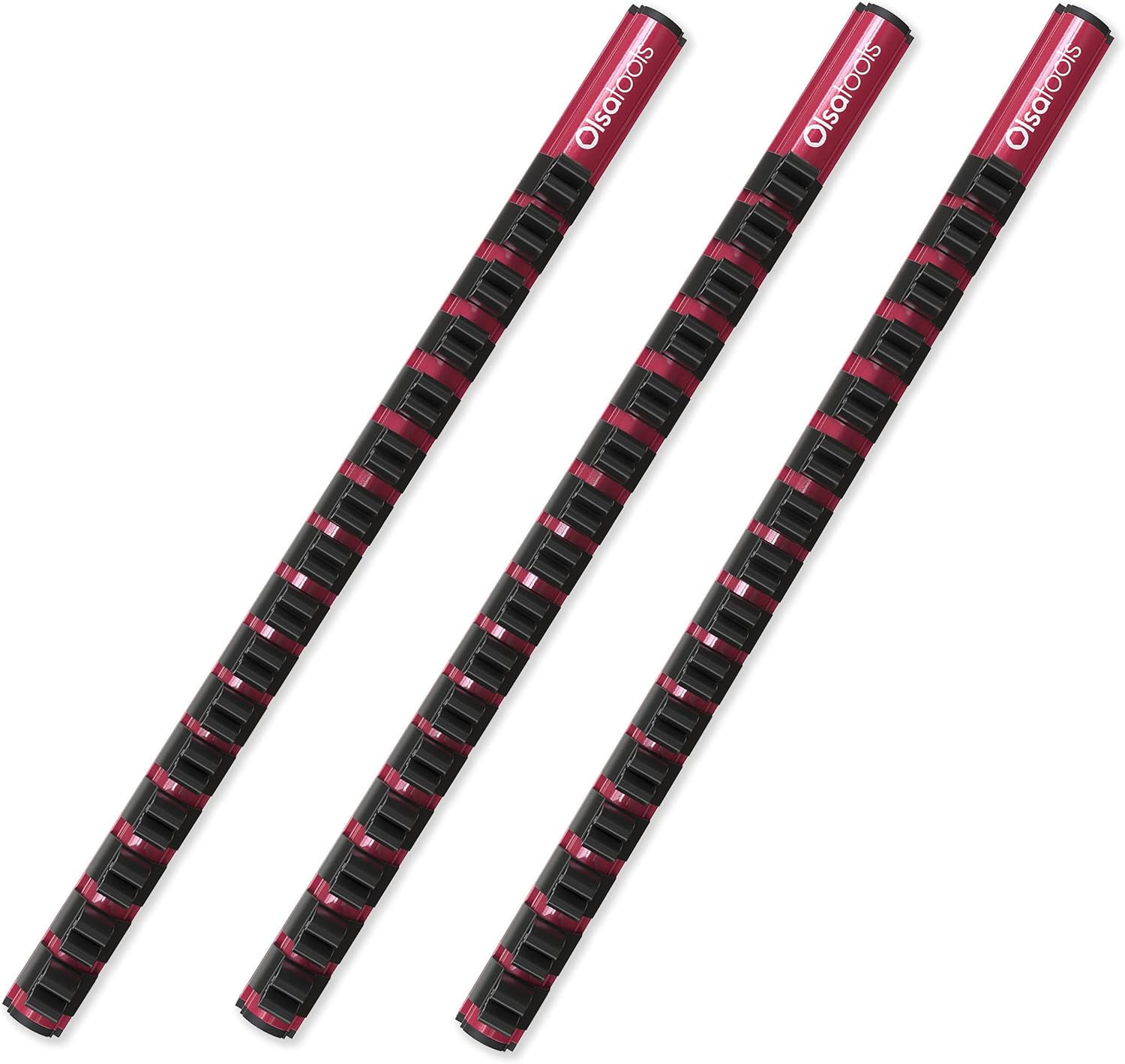 Magnetic Screwdriver Organizer Kit 3pc Set Red Pack of 2 U252134